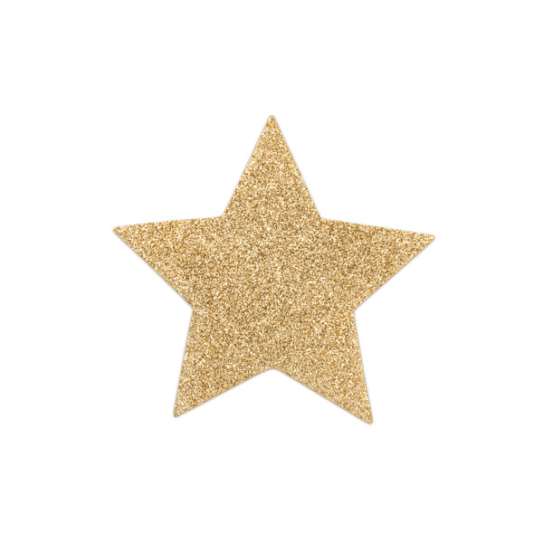 Bijoux Indiscrets - Flash Star Pasties (Gold) - BI1009 / Gold - Nipple Covers