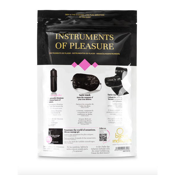 Bijoux Indiscrets - Instruments of Pleasure BDSM Set (Purple) - Black - BDSM Set