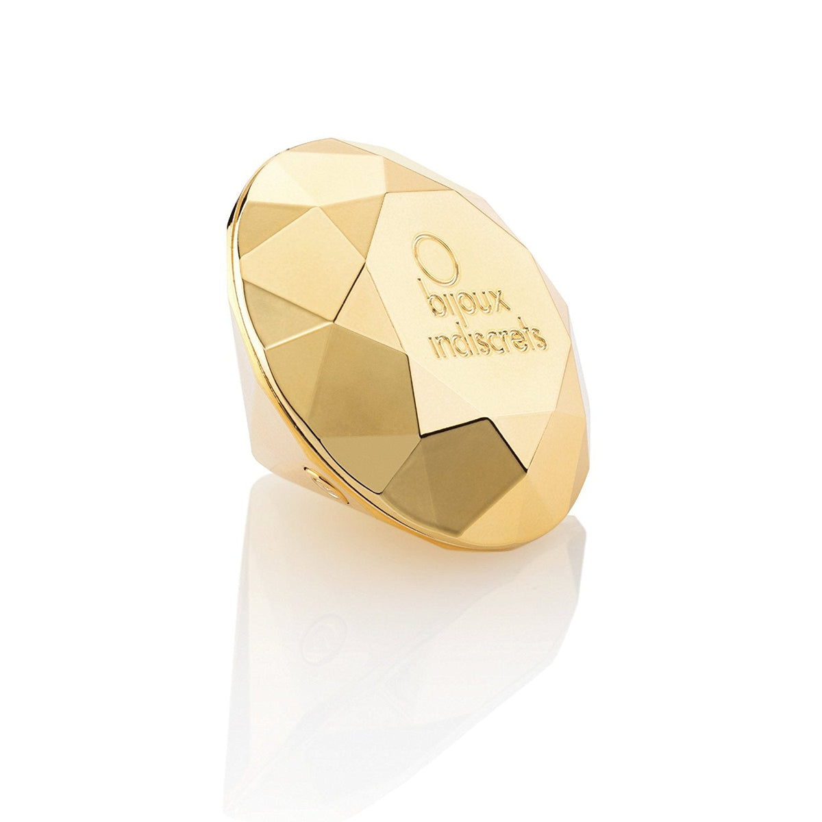 Bijoux Indiscrets - Twenty One Vibrating Diamond Clit Massager - BI1017 / Gold - Clit Massager (Vibration) Non