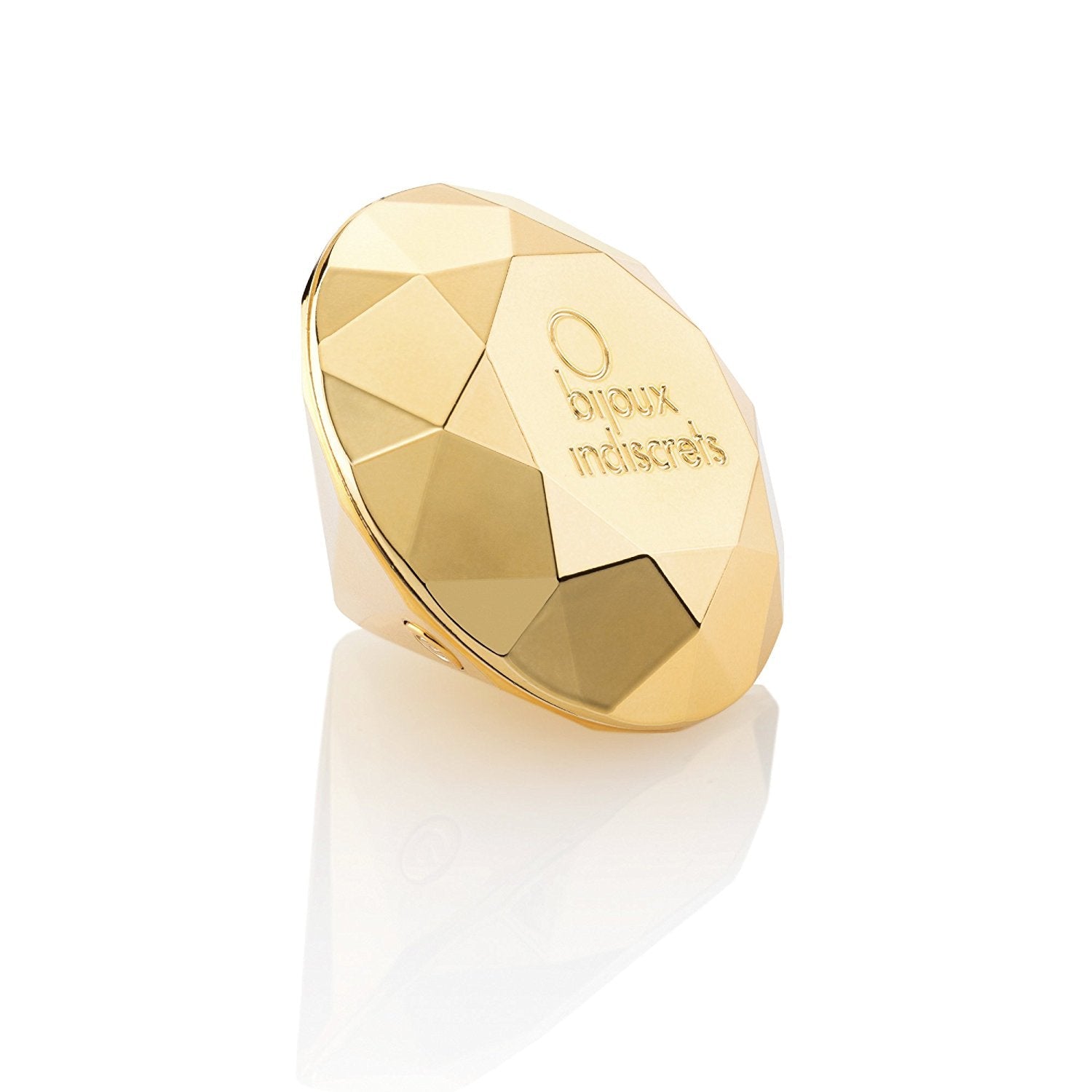 Bijoux Indiscrets - Twenty One Vibrating Diamond Clit Massager - BI1017 / Gold - Clit Massager (Vibration) Non