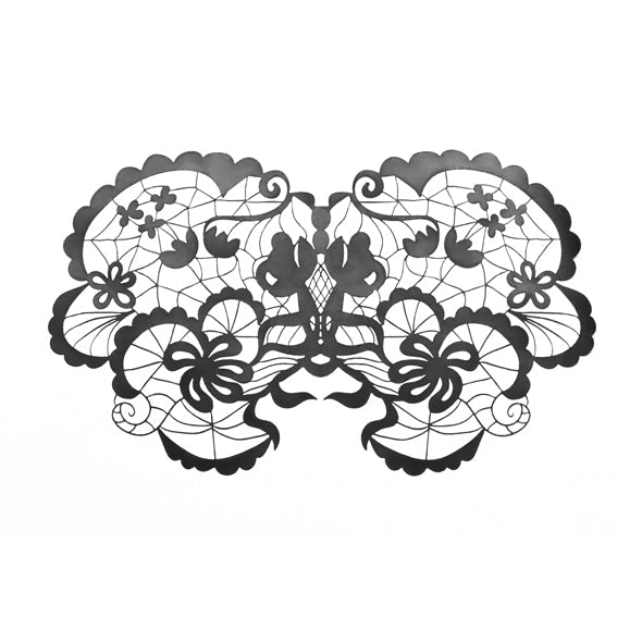 Bijoux Indiscrets - Anna Eyemask - Black - Mask (Non blinded)