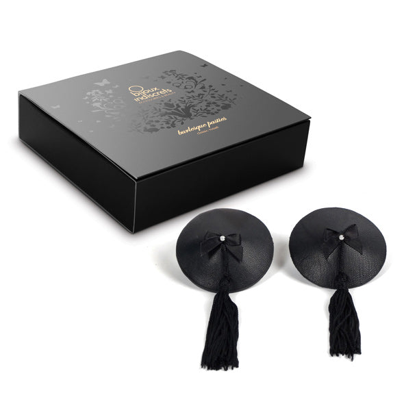 Bijoux Indiscrets - Burlesque Pasties (Black) Costumes Durio Asia