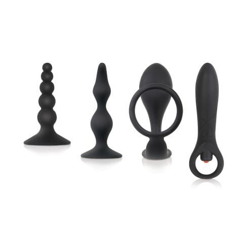 Zero Tolerance - Intro to Prostate Anal Kit (Black) Anal Kit (Vibration) Non Rechargeable 844477009889 CherryAffairs
