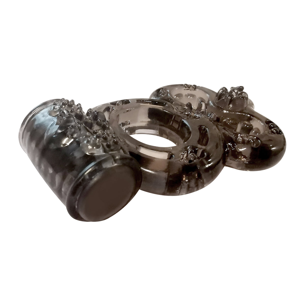 Zero Tolerance - The Vortex Soft Stroker with Vibrating Cock Ring (Black) - Black - Masturbator Soft Stroker (Non