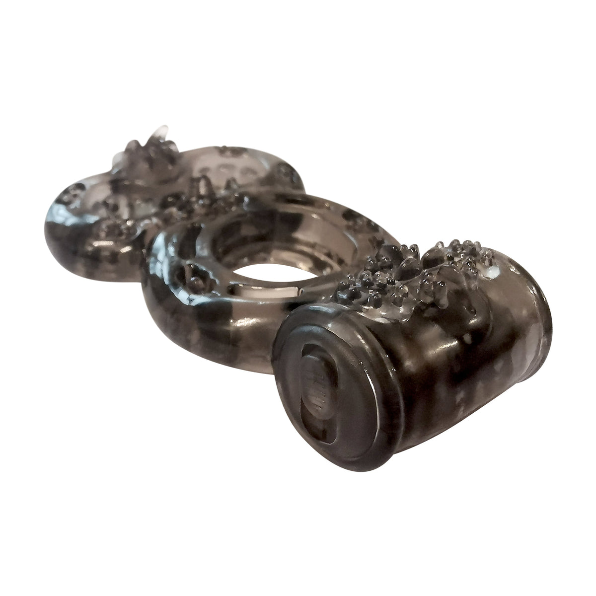 Zero Tolerance - The Vortex Soft Stroker with Vibrating Cock Ring (Black) - Black - Masturbator Soft Stroker (Non