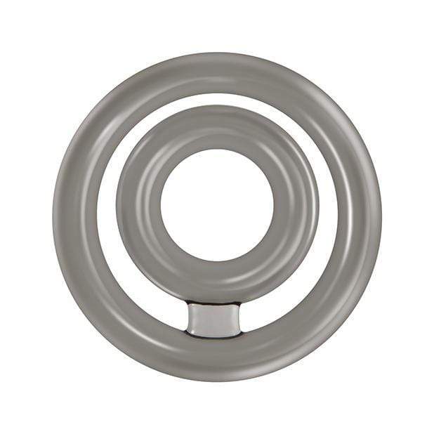 Zero Tolerance - Bullseye Cock Ring (Grey) Rubber Cock Ring (Non Vibration) 844477013329 CherryAffairs