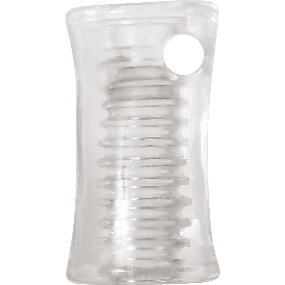 Zero Tolerance - Pop Rechargeable Compact Soft Stroker (White) - White - Masturbator Soft Stroker (Vibration)