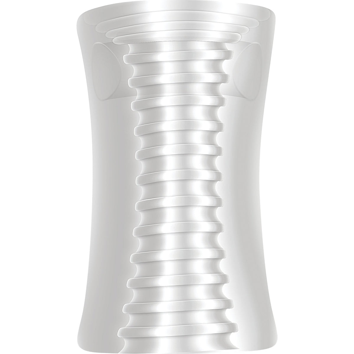 Zero Tolerance - Pop Rechargeable Compact Soft Stroker (White) - White - Masturbator Soft Stroker (Vibration)