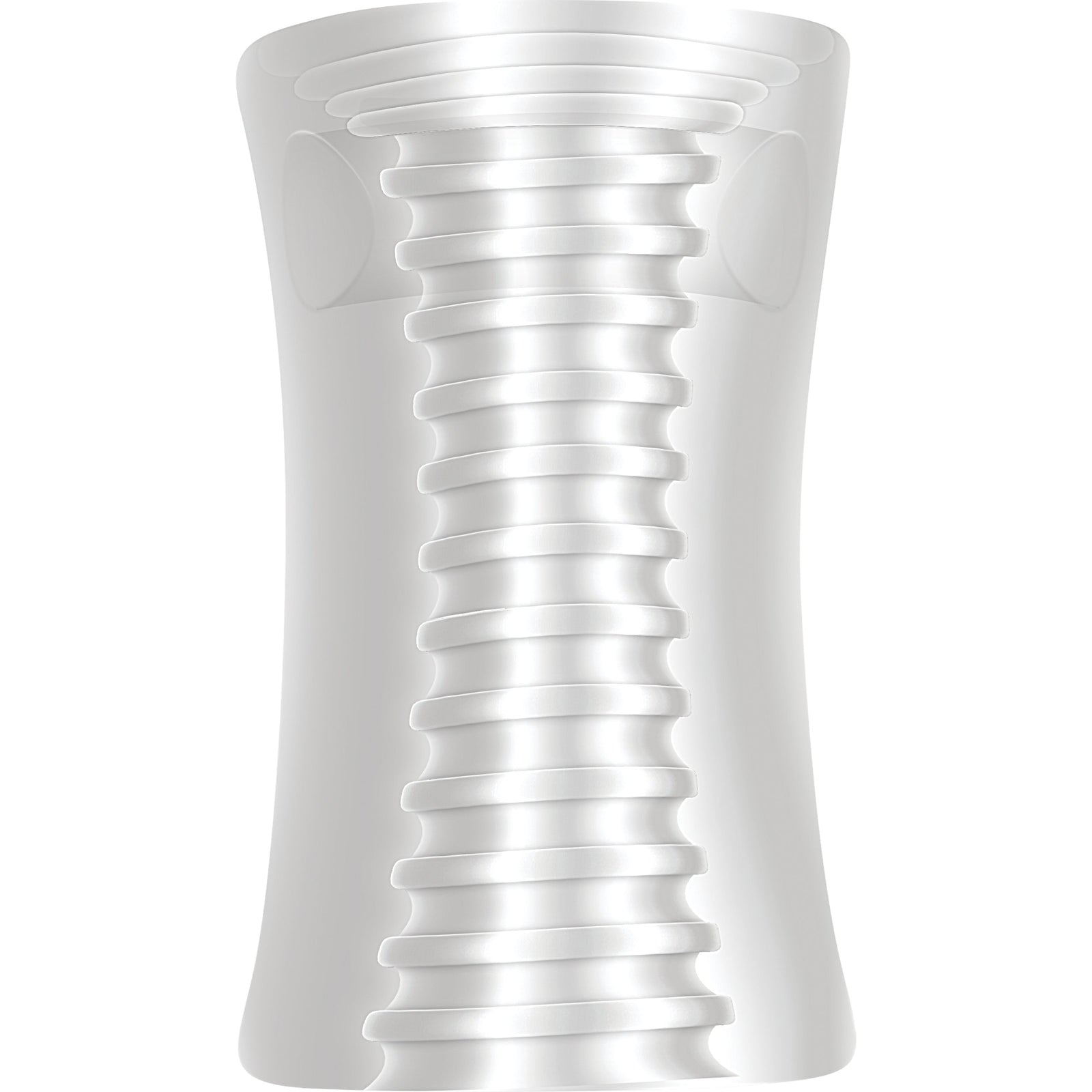 Zero Tolerance - Pop Rechargeable Compact Soft Stroker (White) - White - Masturbator Soft Stroker (Vibration)