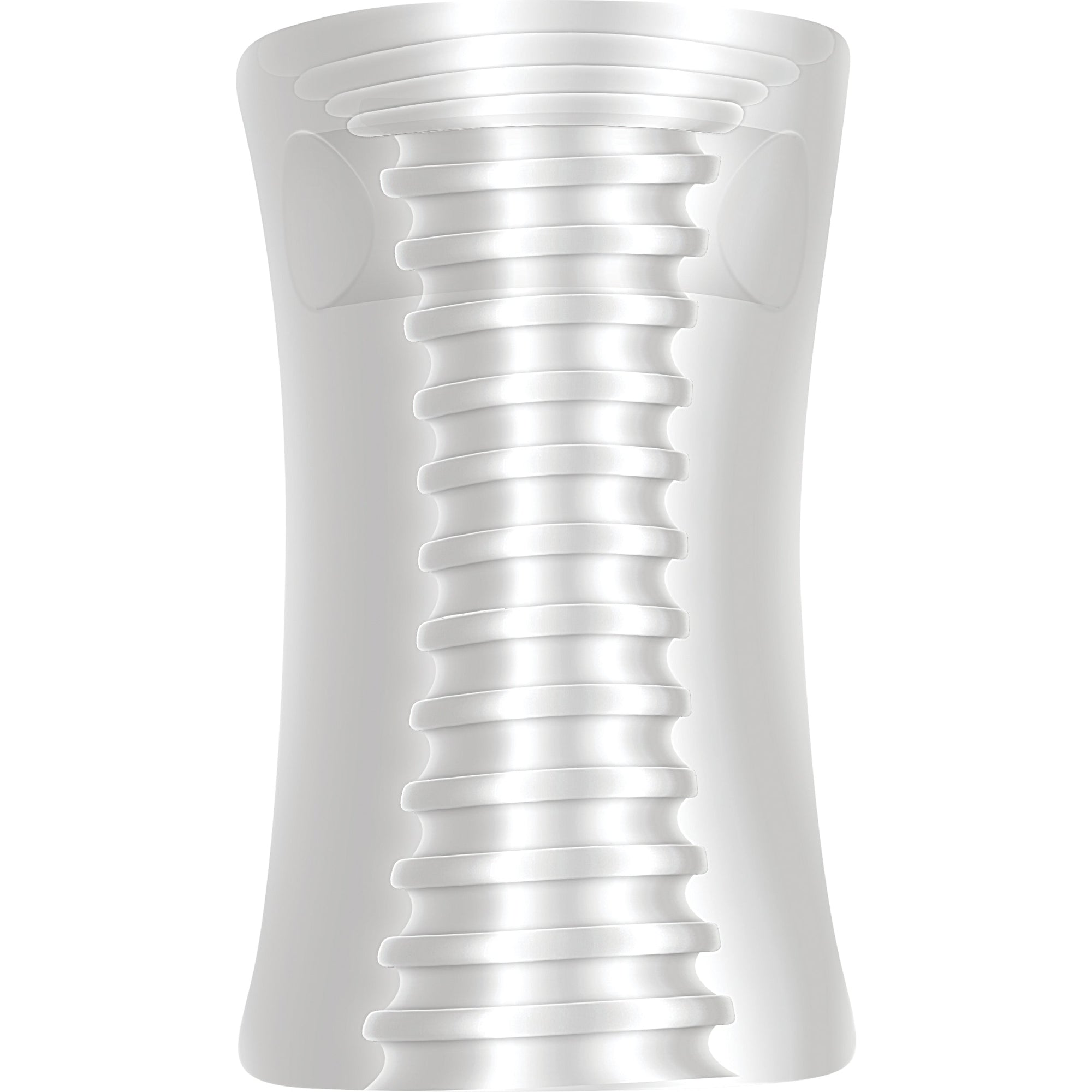 Zero Tolerance - Pop Rechargeable Compact Soft Stroker (White) - White - Masturbator Soft Stroker (Vibration)