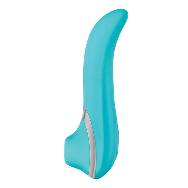 Adam & Eve - The French Kiss Her Suction Clitoral Stimulator (Teal) Clit Massager (Vibration) Rechargeable 625418390 CherryAffairs