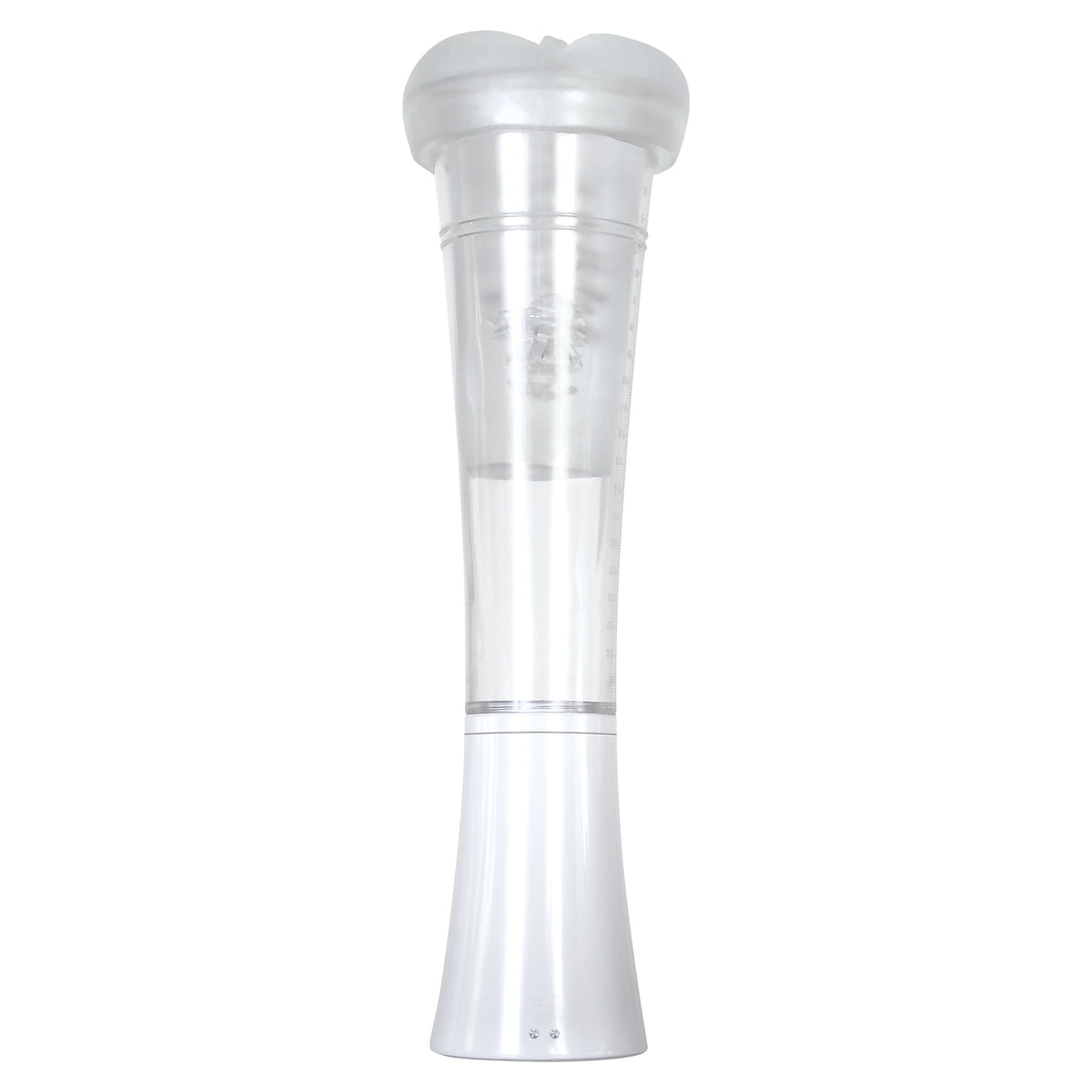 Zero Tolerance - Sucking Good Rechargeable Vacuum Suction Vibrating Masturbator Penis Pump (White) - White