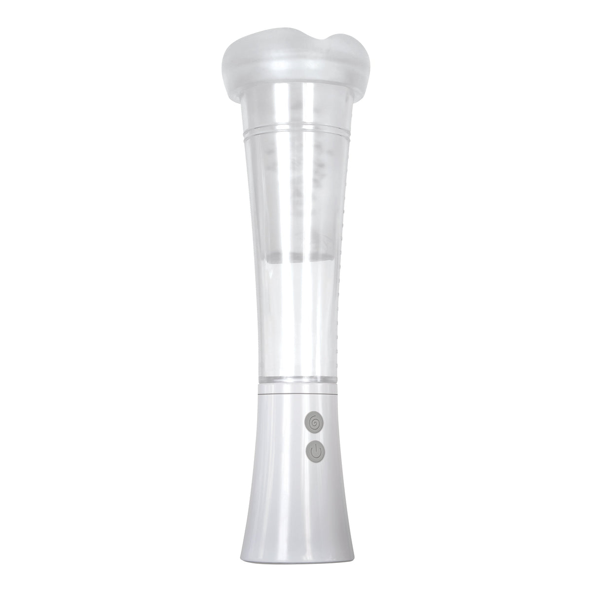 Zero Tolerance - Sucking Good Rechargeable Vacuum Suction Vibrating Masturbator Penis Pump (White) - White