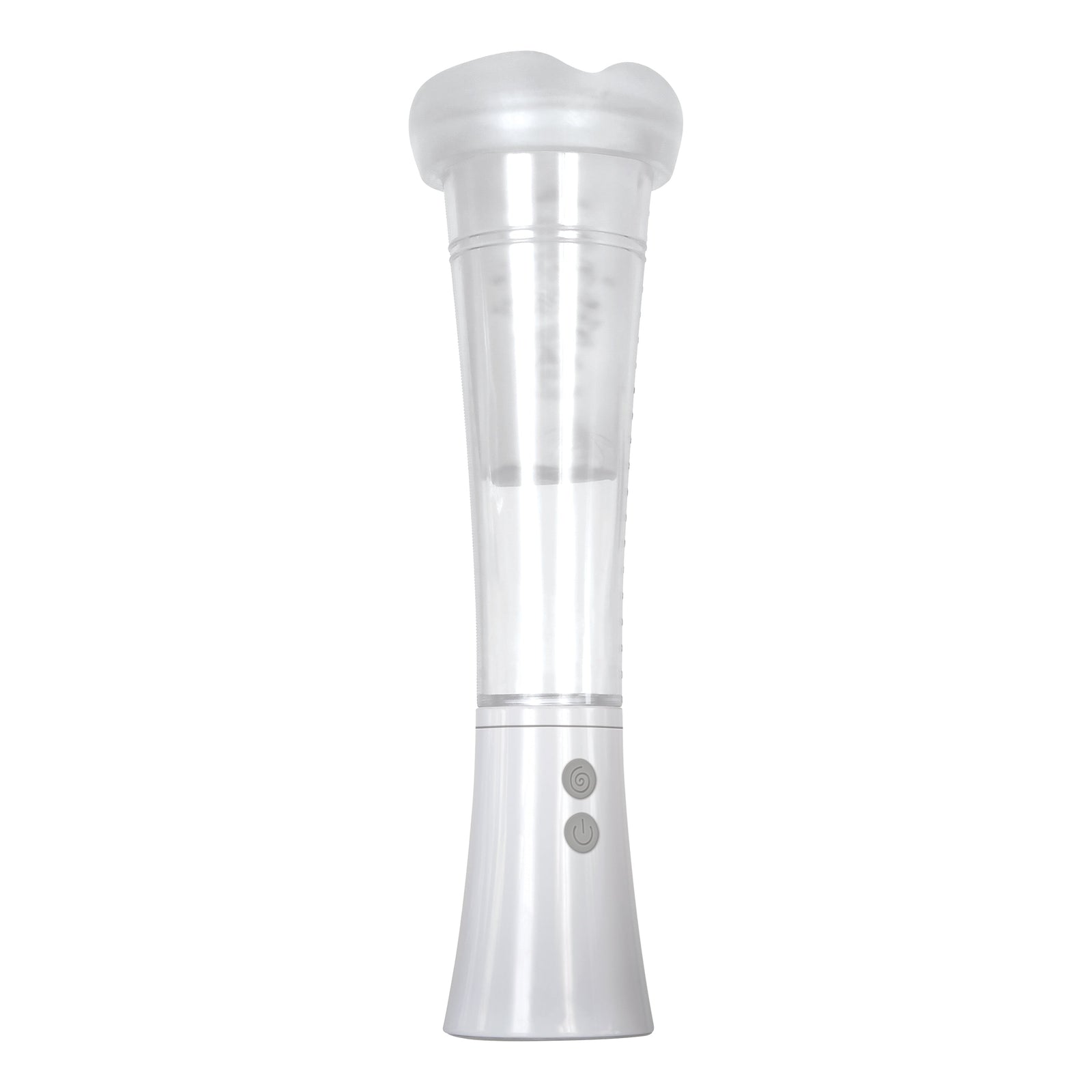 Zero Tolerance - Sucking Good Rechargeable Vacuum Suction Vibrating Masturbator Penis Pump (White) - White