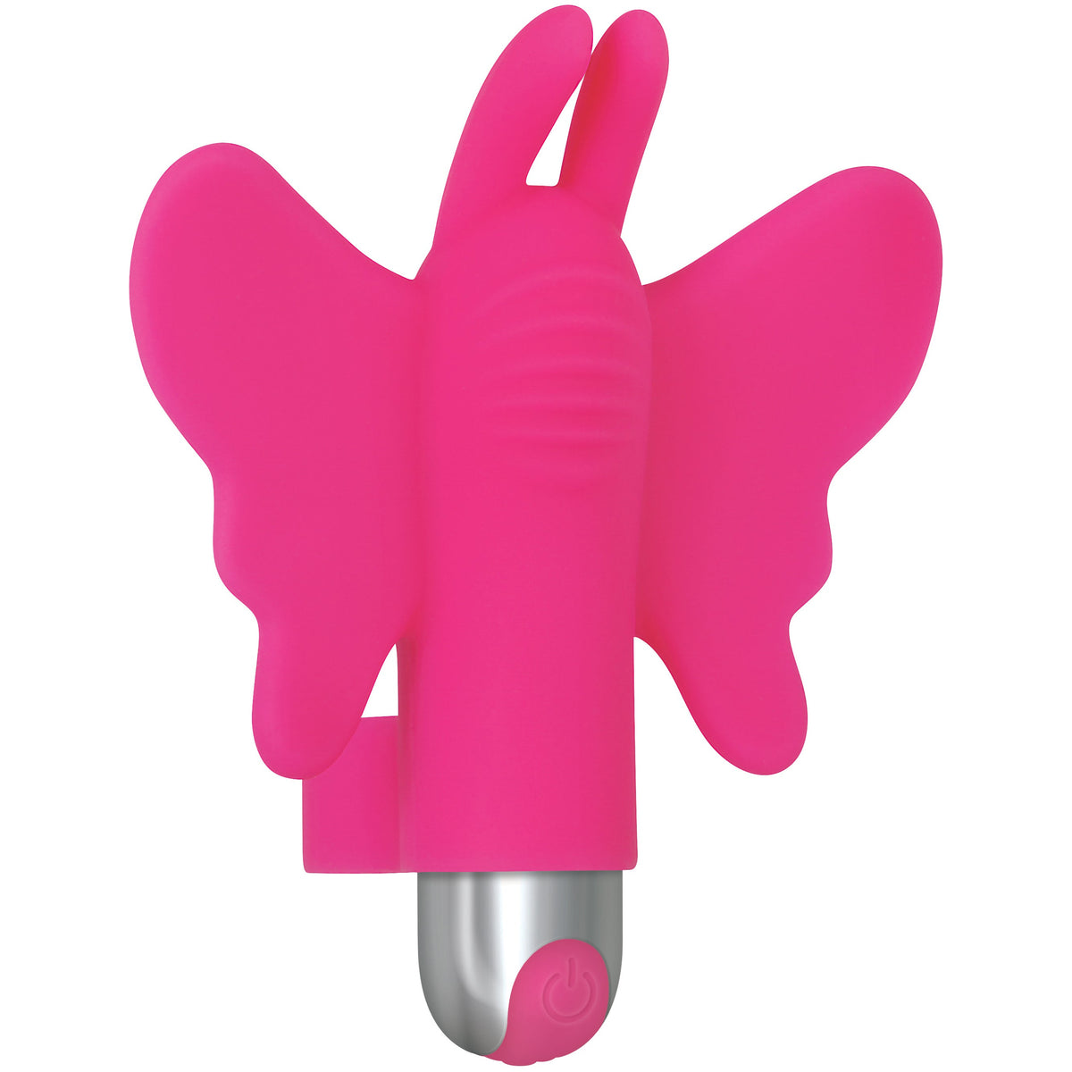 Evolved - My Butterfly Silicone Bullet Finger Vibrator (Pink) - Pink - Clit Massager (Vibration) Rechargeable