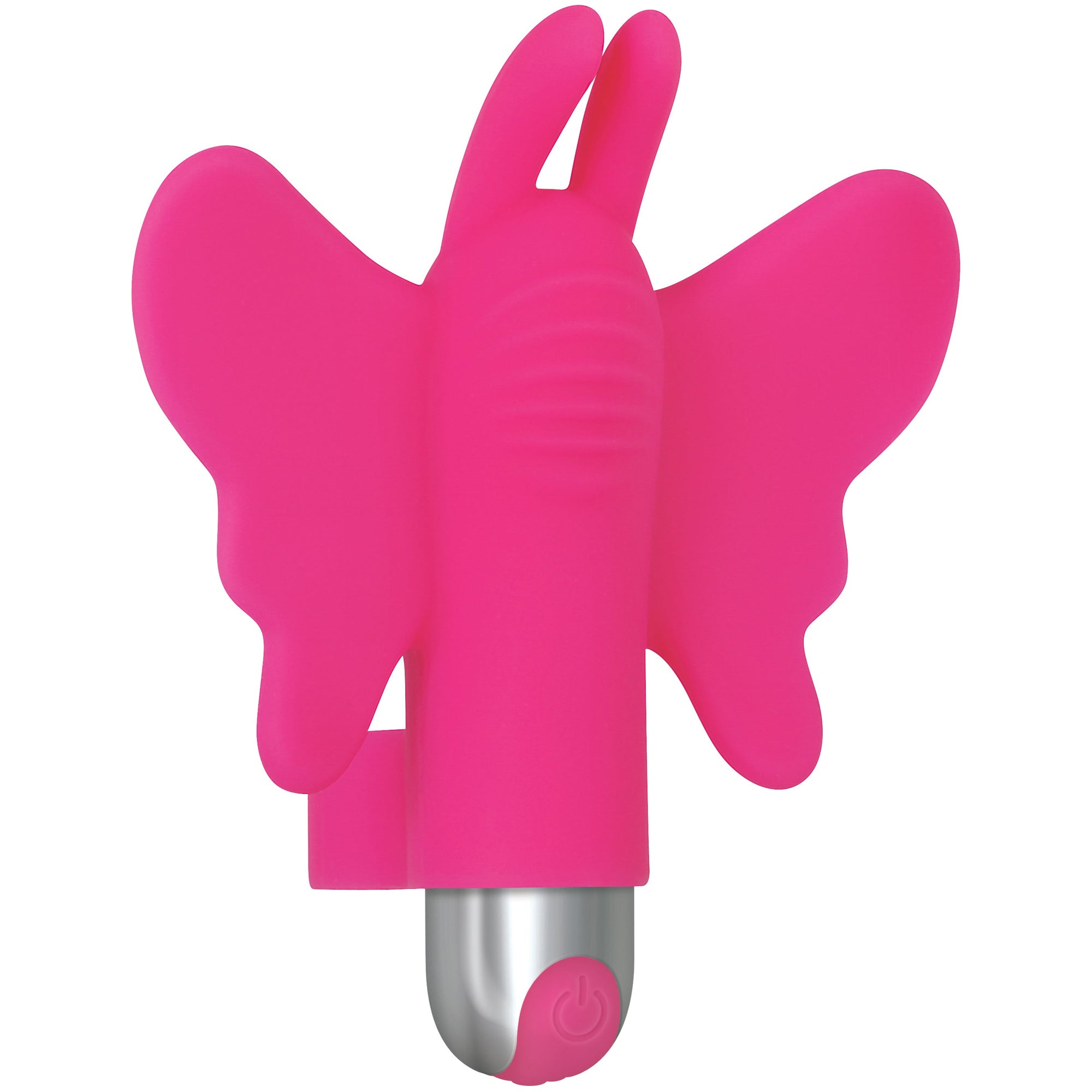 Evolved - My Butterfly Silicone Bullet Finger Vibrator (Pink) - Pink - Clit Massager (Vibration) Rechargeable