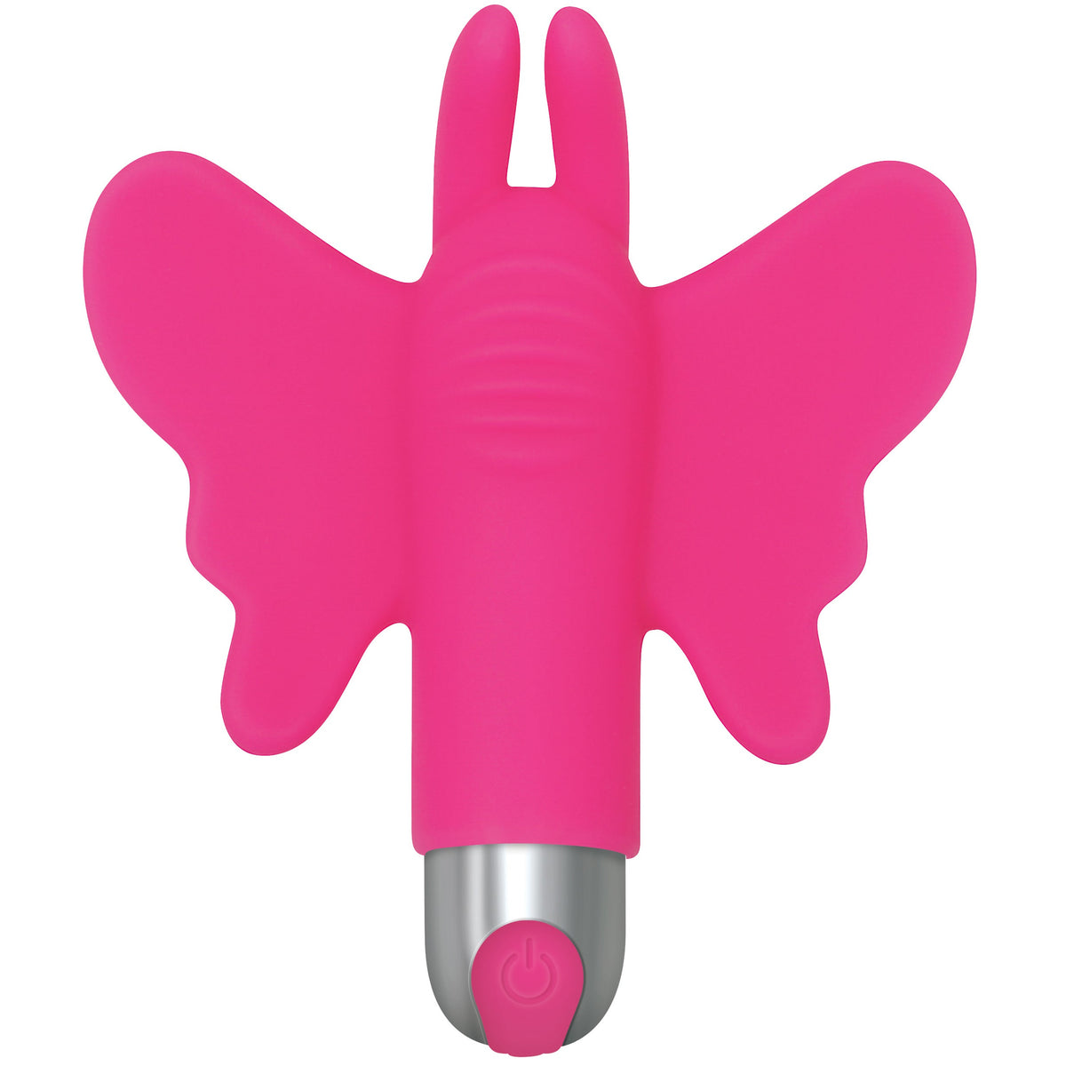 Evolved - My Butterfly Silicone Bullet Finger Vibrator (Pink) - Pink - Clit Massager (Vibration) Rechargeable
