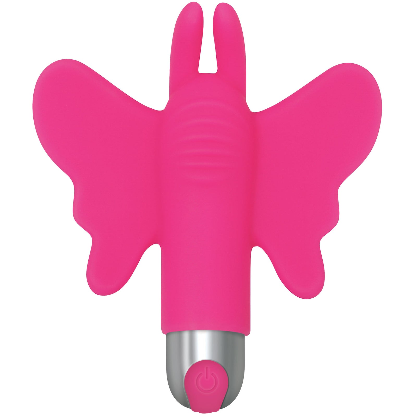 Evolved - My Butterfly Silicone Bullet Finger Vibrator (Pink) - Pink - Clit Massager (Vibration) Rechargeable