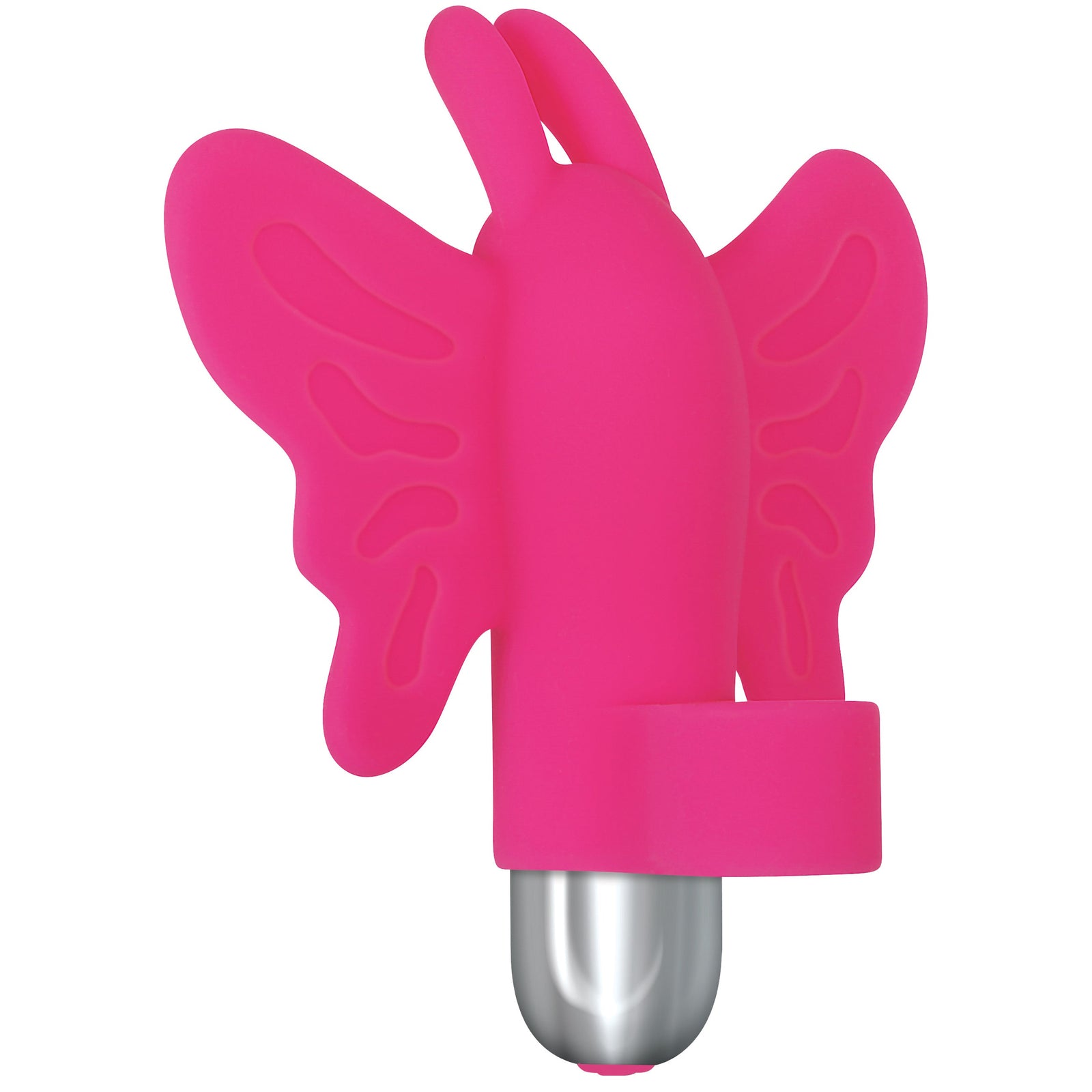 Evolved - My Butterfly Silicone Bullet Finger Vibrator (Pink) - Pink - Clit Massager (Vibration) Rechargeable