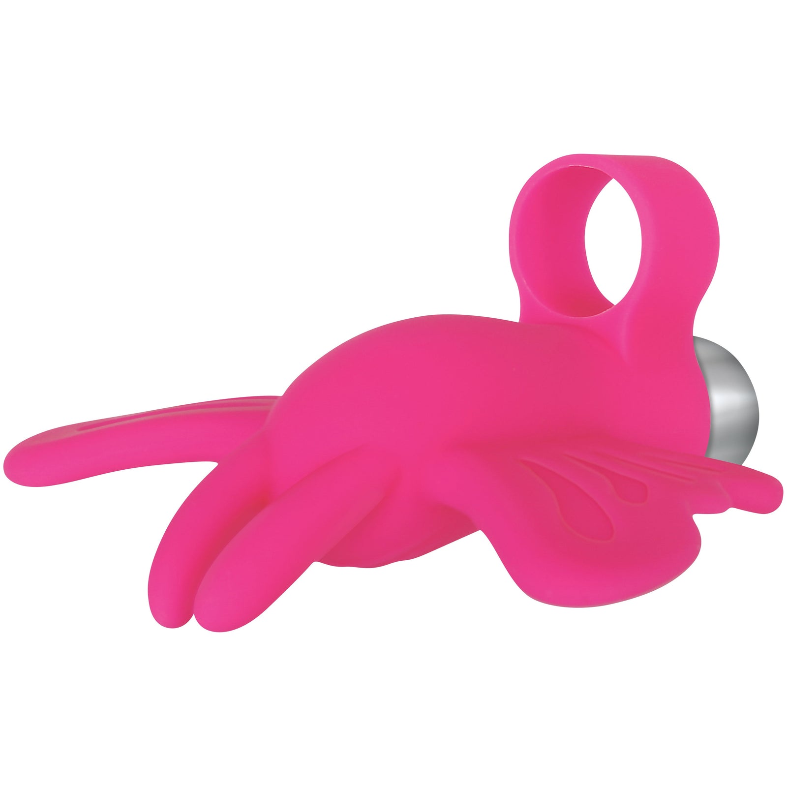 Evolved - My Butterfly Silicone Bullet Finger Vibrator (Pink) - Pink - Clit Massager (Vibration) Rechargeable