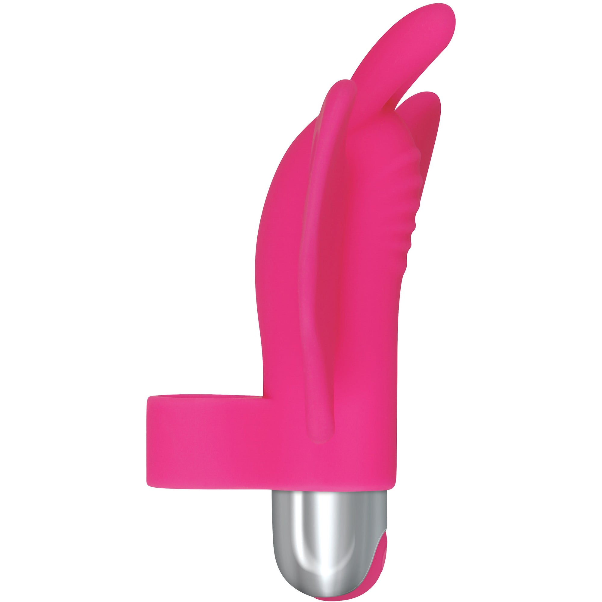 Evolved - My Butterfly Silicone Bullet Finger Vibrator (Pink) - Pink - Clit Massager (Vibration) Rechargeable