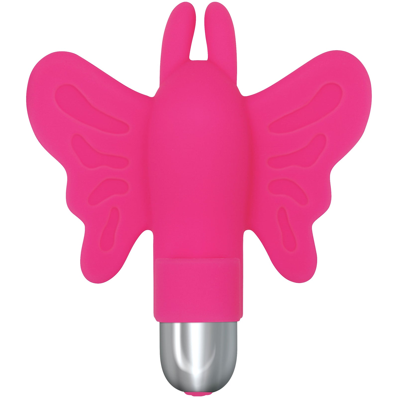 Evolved - My Butterfly Silicone Bullet Finger Vibrator (Pink) - Pink - Clit Massager (Vibration) Rechargeable