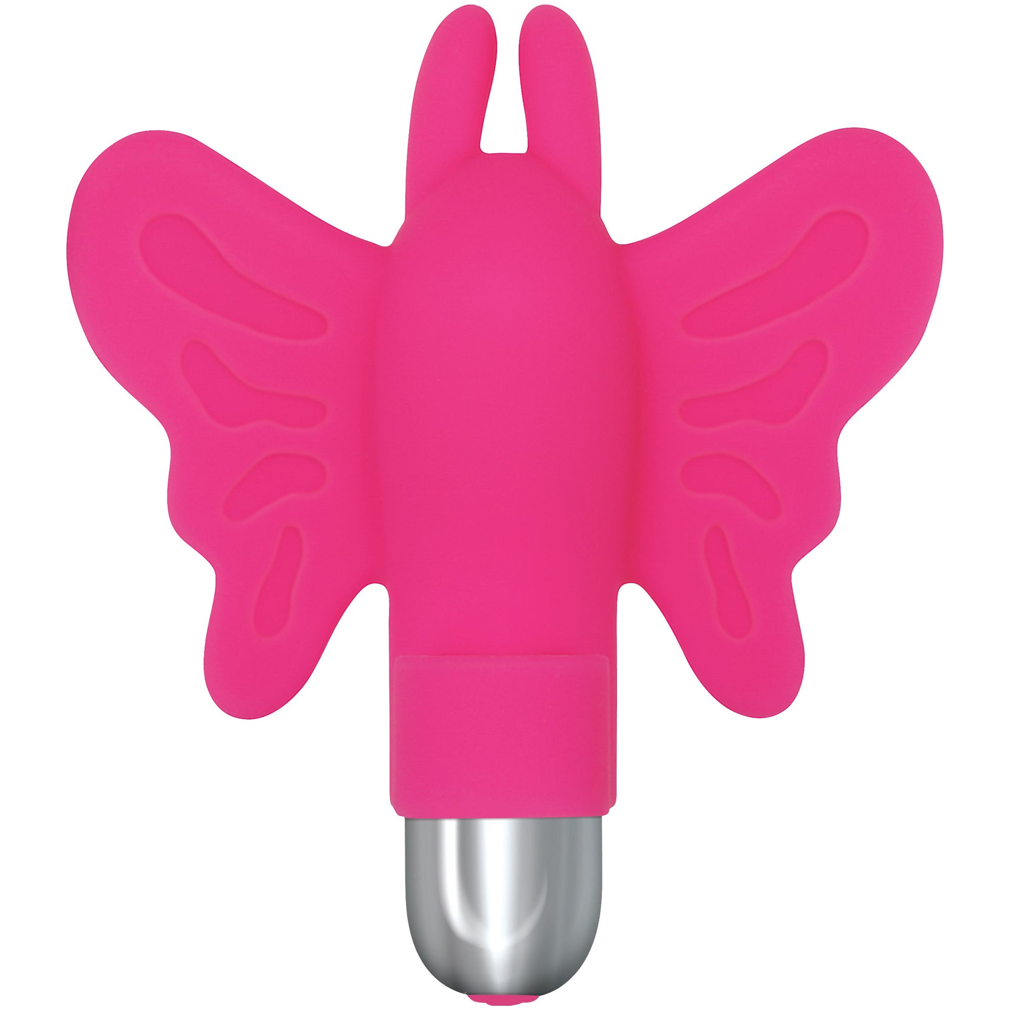 Evolved - My Butterfly Silicone Bullet Finger Vibrator (Pink) - Pink - Clit Massager (Vibration) Rechargeable