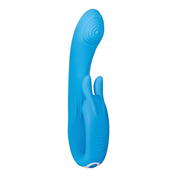 Evolved - Sea Breeze Bunny Rechargeable Dual Stimulator Rabbit Vibrator (Blue) Rabbit Dildo (Vibration) Rechargeable 625527052 CherryAffairs