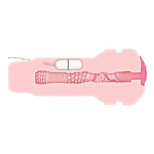 Zero Tolerance - Shell Shock Rechargeable Vibrating Stroker Masturbator (Black) Masturbator Vagina (Vibration) Rechargeable 626135872 CherryAffairs