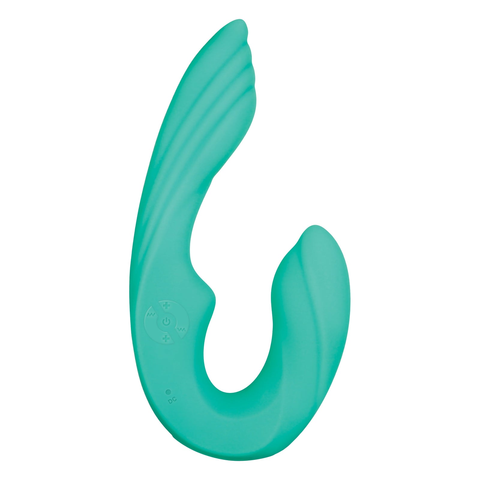 Evolved - Gender X Strapless Seashell Silicone Rechargeable Strap On (Green) - Green - Strap On with Dildo for Reverse