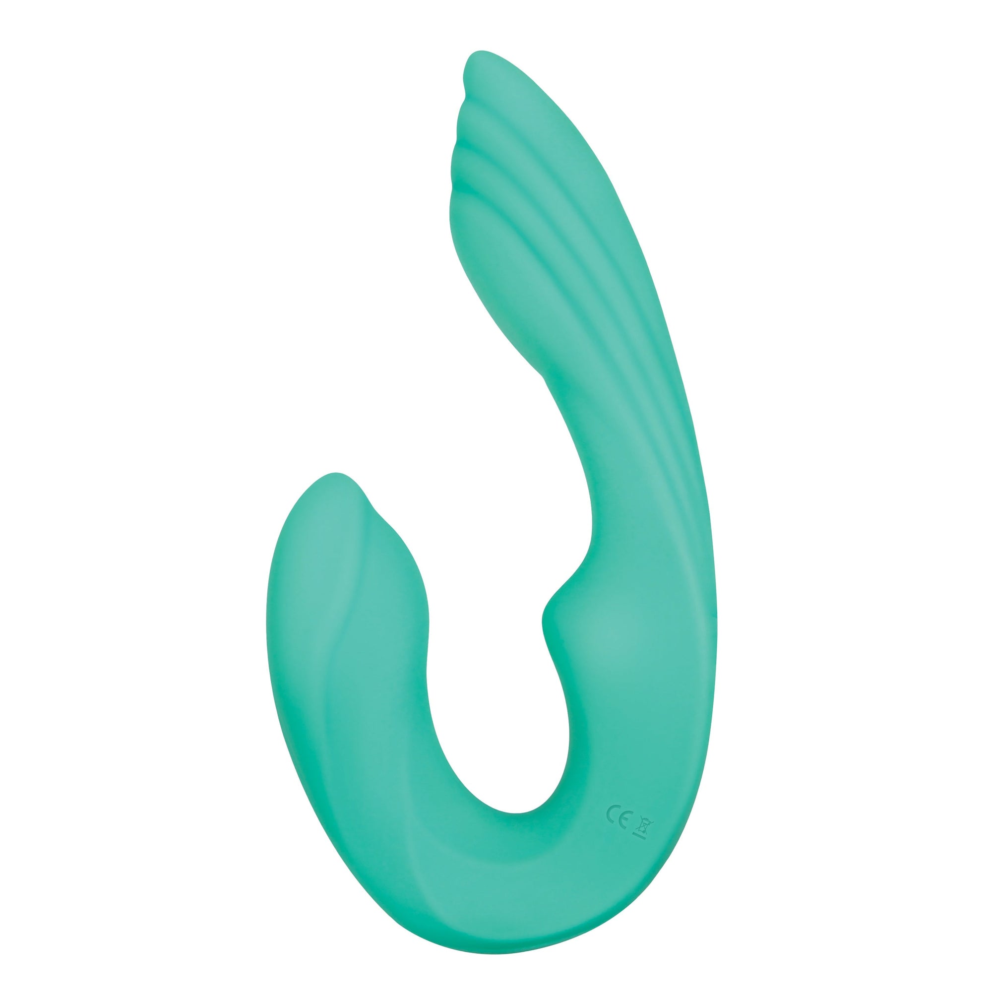 Evolved - Gender X Strapless Seashell Silicone Rechargeable Strap On (Green) - Green - Strap On with Dildo for Reverse