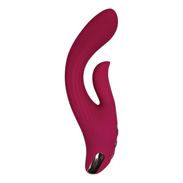 Evolved - Red Dream Dual Stimulator Rabbit Vibrator (Burgundy) Rabbit Dildo (Vibration) Rechargeable 625519564 CherryAffairs