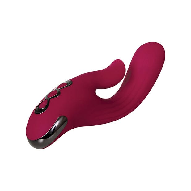 Evolved - Red Dream Dual Stimulator Rabbit Vibrator (Burgundy) Rabbit Dildo (Vibration) Rechargeable 625519564 CherryAffairs