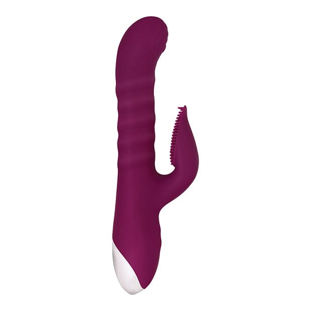 Evolved - Lovely Lucy Thrusting Spinning Rabbit Vibrator (Purple) Rabbit Dildo (Vibration) Rechargeable 625506747 CherryAffairs