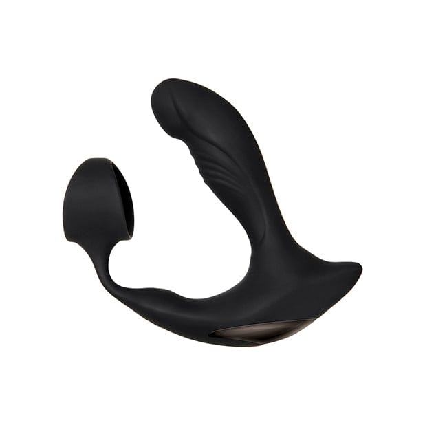 Zero Tolerance - Strapped and Tapped Heating Vibrating Prostate Massager (Black) Remote Control Anal Plug (Vibration) Rechargeable 626135954 CherryAffairs
