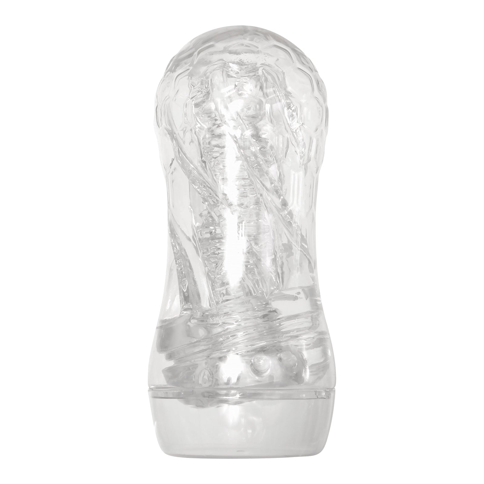 Zero Tolerance - Twist Squishy Cup Masturbator (Clear) - Clear - Masturbator Resusable Cup (Non Vibration)