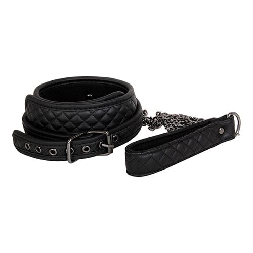 Adam & Eve - Eve's Fetish Dreams Collar and Leash (Black) Leash 625420315 CherryAffairs