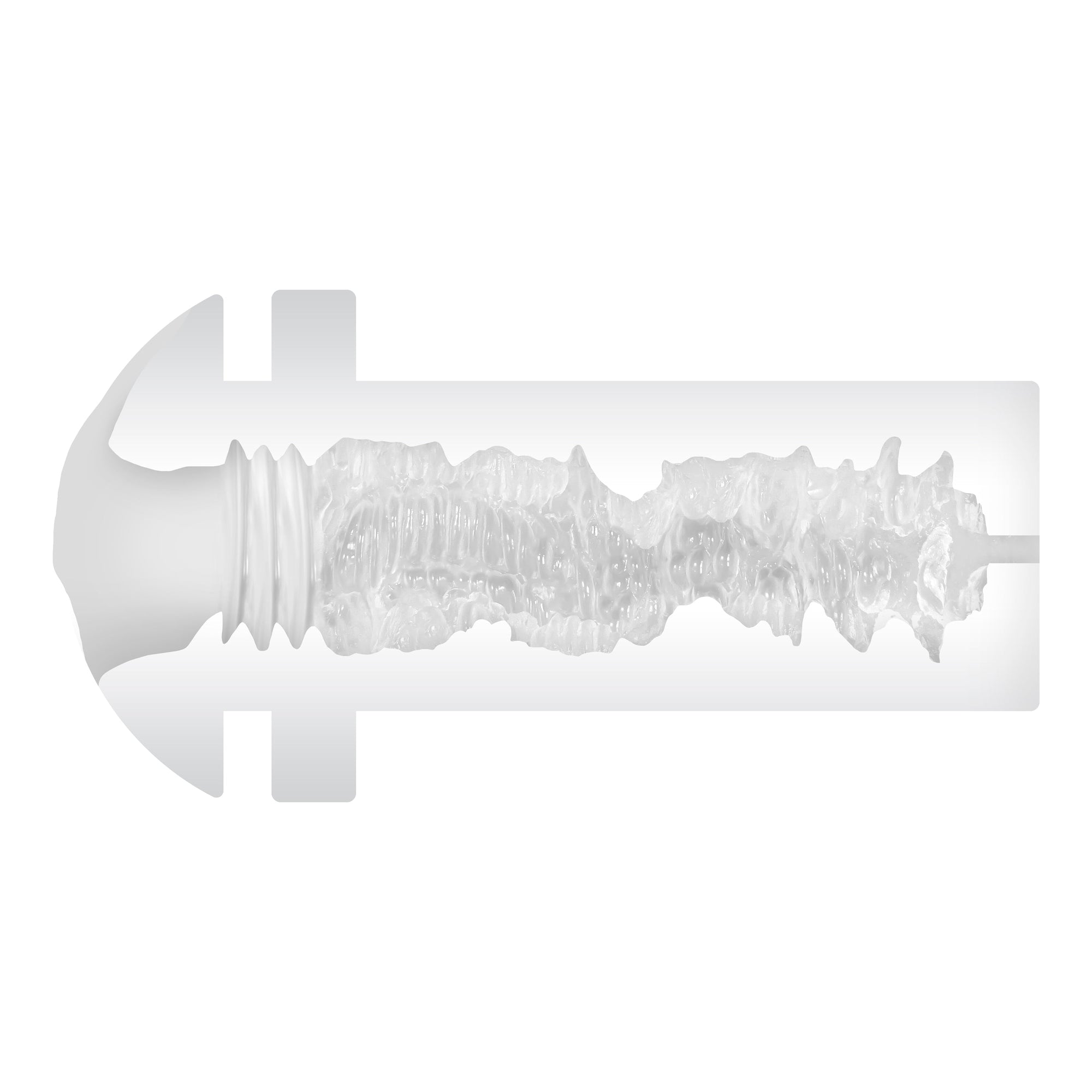 Zero Tolerance - Sasha Grey’s Girlfriend Experience Vibrating Tightening Stroker Masturbator (Black) - Black