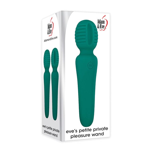 Adam &amp; Eve - Eve&#39;s Petite Private Pleasure Wand Massager (Green) Wand Massagers (Vibration) Rechargeable 625420385 CherryAffairs