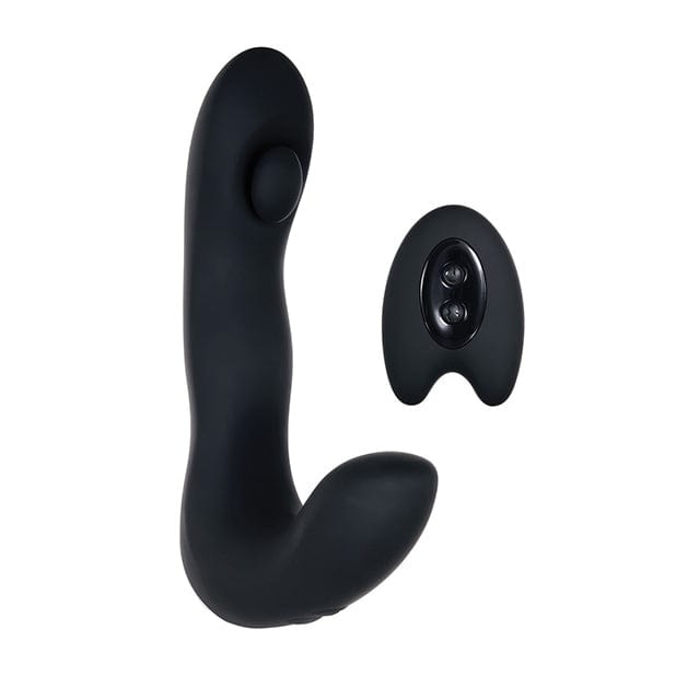 Zero Tolerance - Tap It Remote Control Silicone Prostate Massager (Black) Remote Control Anal Plug (Vibration) Rechargeable 626144141 CherryAffairs