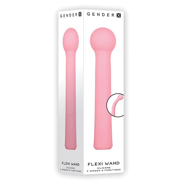 Evolved - Gender X Vibrating Flexi Wand Massager (Pink) Wand Massagers (Vibration) Rechargeable 625513350 CherryAffairs