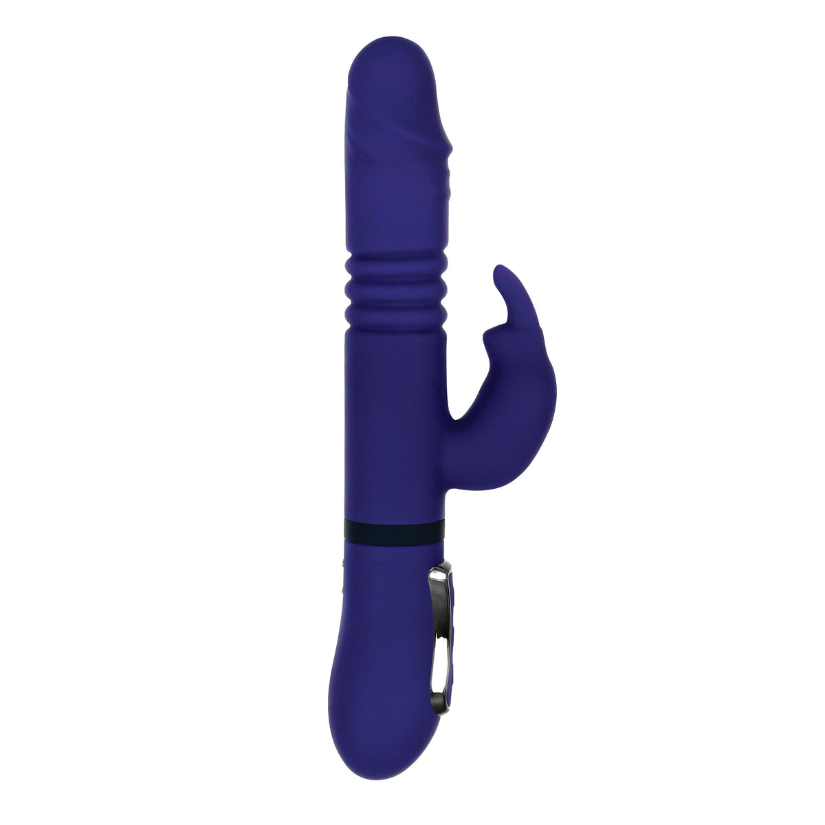 Evolved - Gender X All In One Thrusting Rotating Rabbit Vibrator (Blue) - Blue - Rabbit Dildo (Vibration) Rechargeable