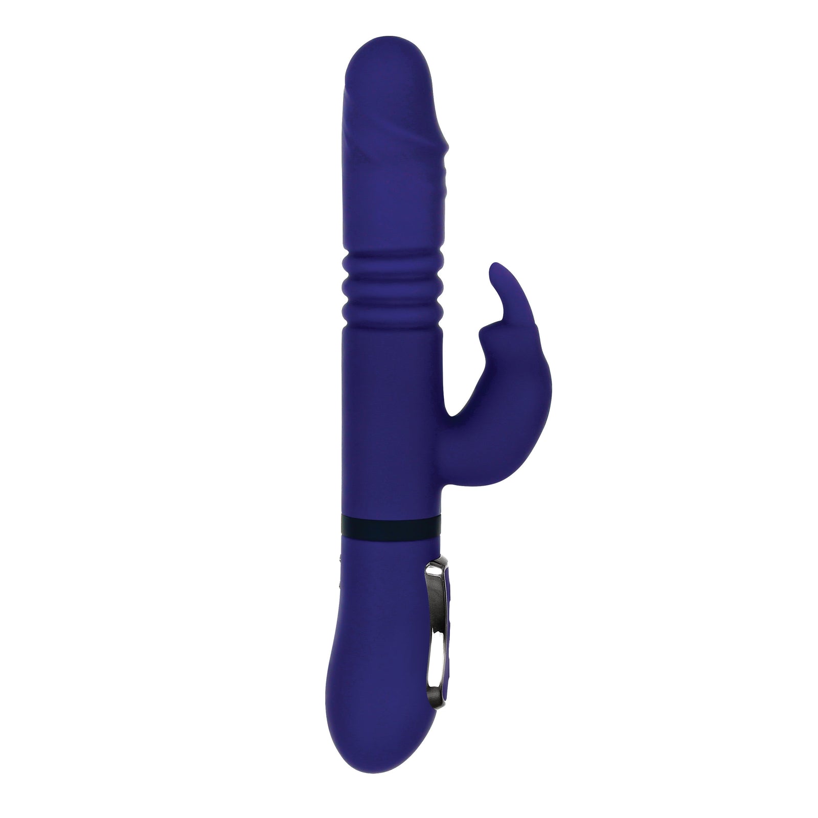 Evolved - Gender X All In One Thrusting Rotating Rabbit Vibrator (Blue) - Blue - Rabbit Dildo (Vibration) Rechargeable