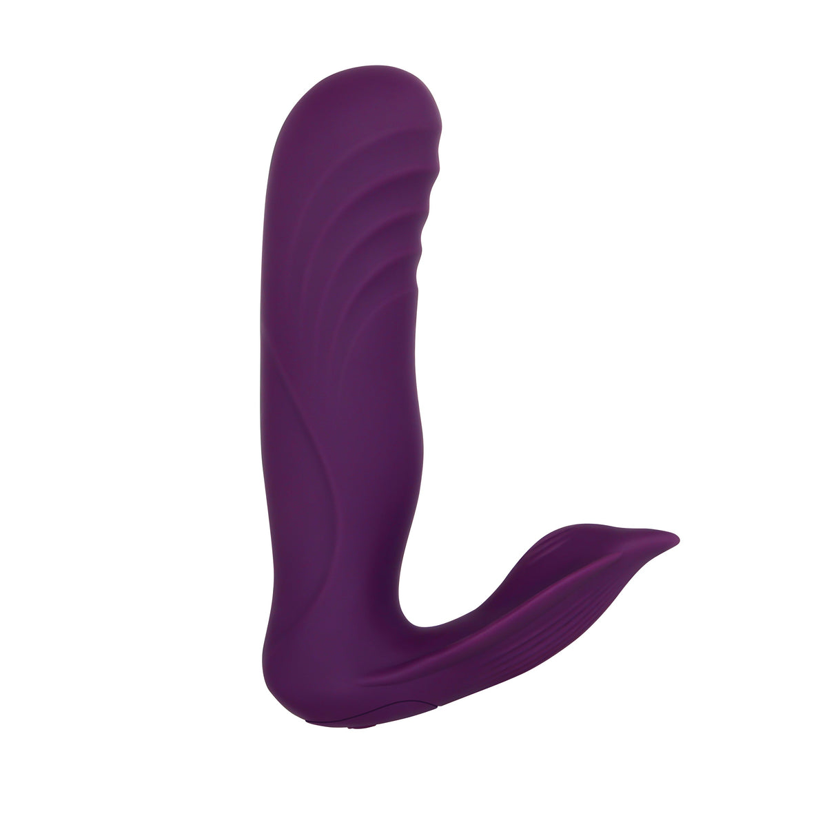 Evolved - Gender X Velvet Hammer Remote Thursting Thumping Strapless Strap On (Purple) - Purple - Strap On with Dildo