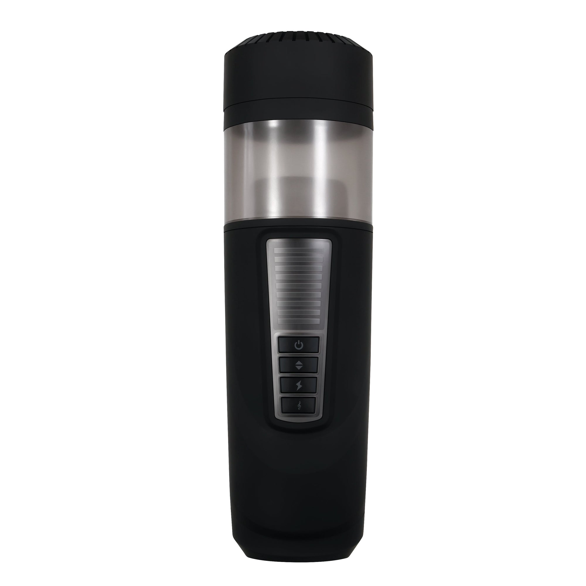 Evolved - Gender X Message In A Bottle Spinning Thrusting Stroker Masturbator (Black) - Black - Masturbator Soft