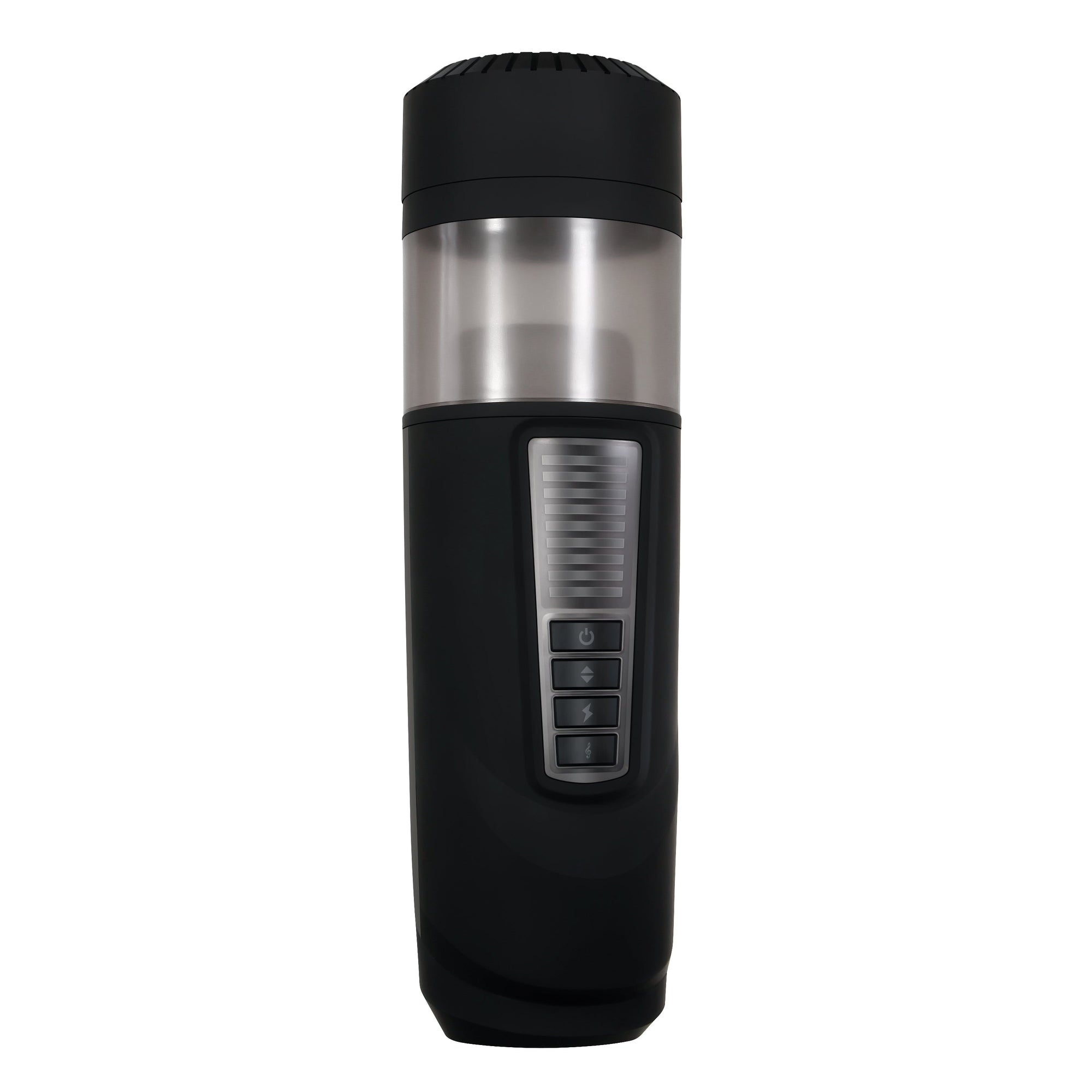 Evolved - Gender X Message In A Bottle Spinning Thrusting Stroker Masturbator (Black) - Black - Masturbator Soft