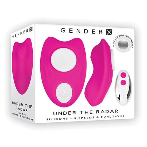 Evolved - Gender X Under the Radar Remote Control Panty Vibrator (Pink) Panties Massager Remote Control (Vibration) Rechargeable 625513375 CherryAffairs