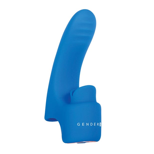 Evolved - Gender X Flick It Finger Vibrator Clit Massager (Blue) Clit Massager (Vibration) Rechargeable 625505997 CherryAffairs