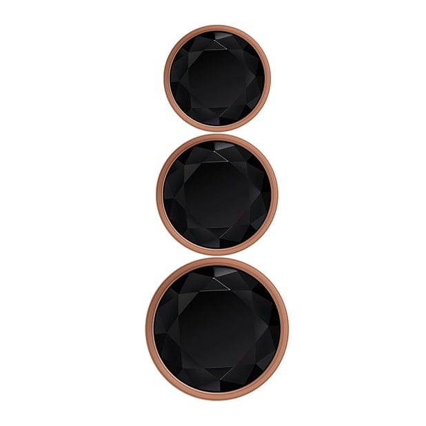 Evolved - Gender X Gold Digger Anal Set (Rose Gold/Black) Anal Kit (Non Vibration) 625512964 CherryAffairs