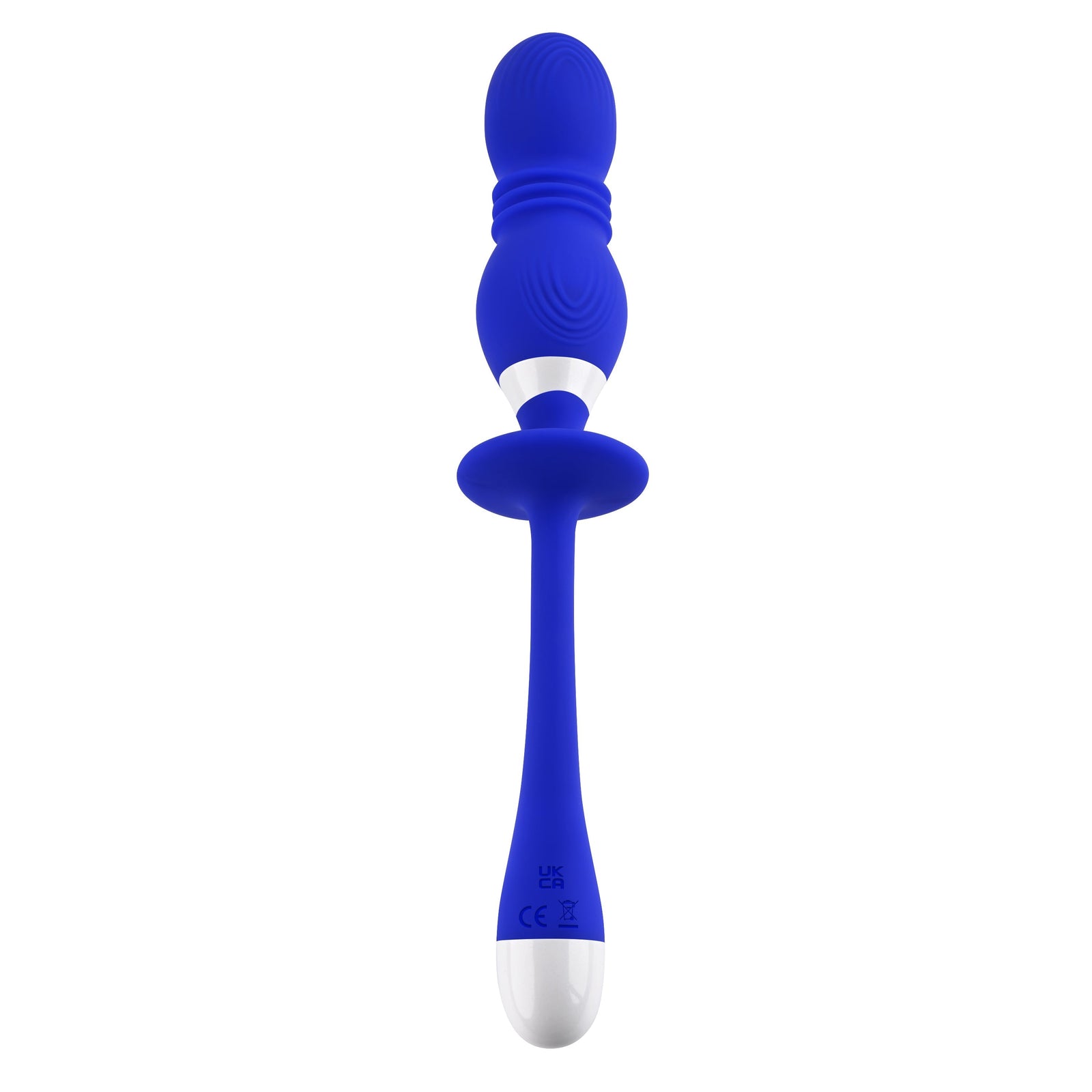 Evolved - Gender X Play Ball Thrusting Egg Vibrator (Blue) - Blue - Wireless Remote Control Egg (Vibration) Rechargeable